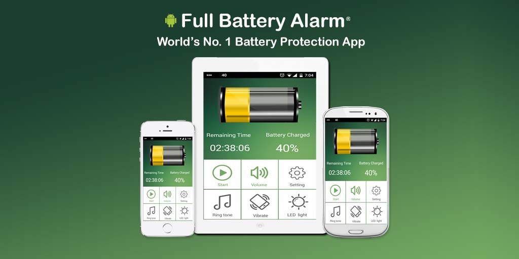 full battery alarm