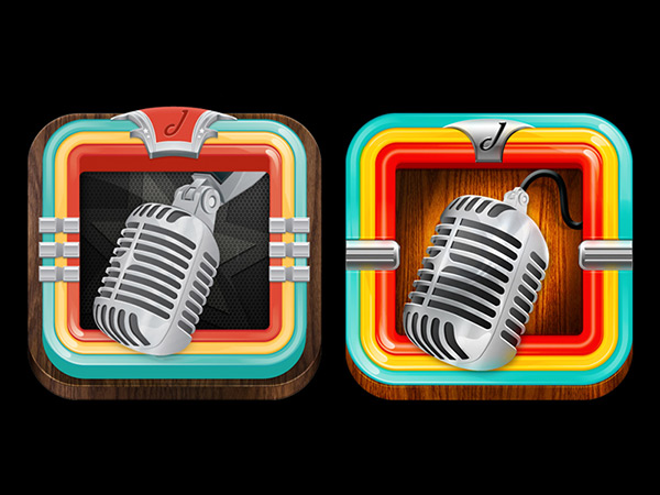 jukeboxer icon design